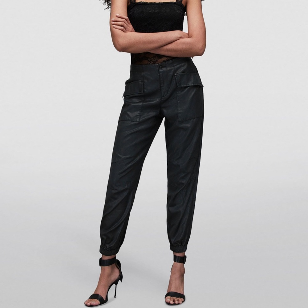 ALLSAINTS | Coated Val Trousers | NWT